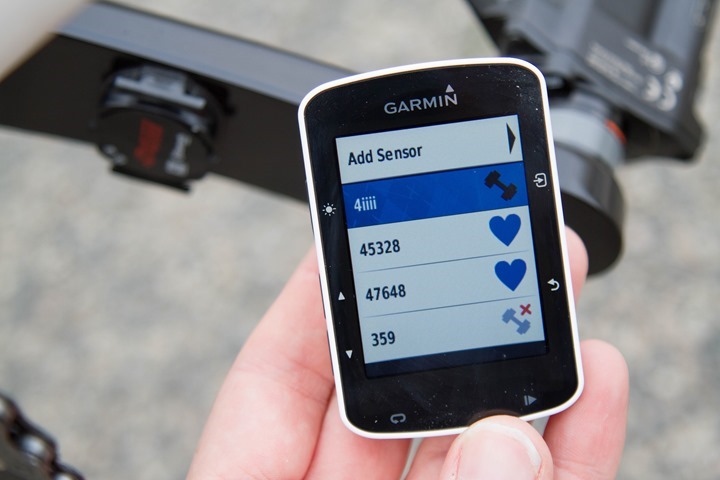 4iiii power meter garmin