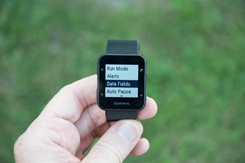 Garmin-FR35-RunSettings