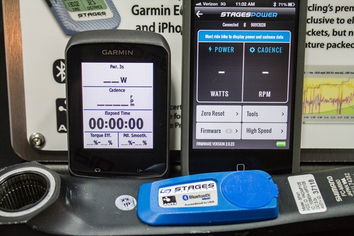 stages cycling power meter