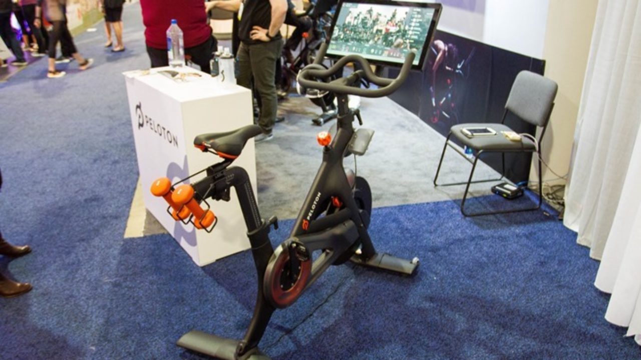 exercise bike with scenic rides