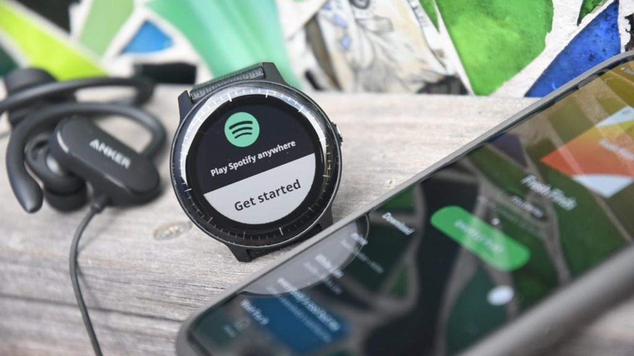 vivoactive 3 music with spotify